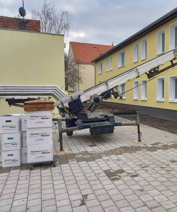 Möbellift in Hamburg Familienumzug